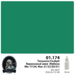 Jim Scale (AIR): Бирюзовый авиа / Turquoise Сockpit (18ml)