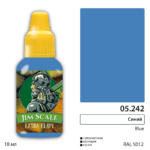 Jim Scale (BRUSH): Синий / Blue (18ml)