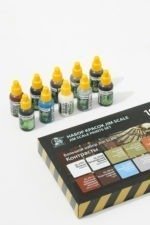 Большой набор акриловых красок Jim Scale "Контрасты"  (10 флаконов 5 серии по 18ml) — изображение 4